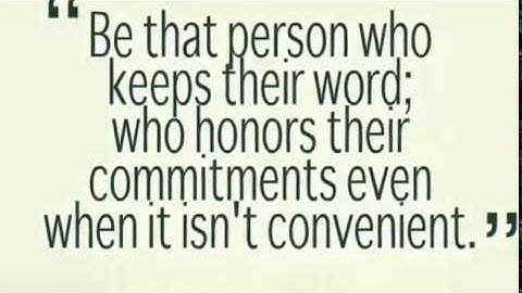 The Importance of Honesty