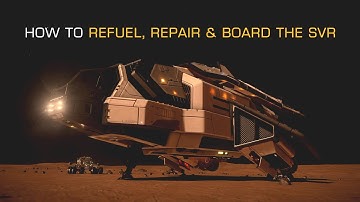 ELITE DANGEROUS / How to refuel and board the SRV