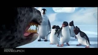 Happy feet:Leopard seal attack(with Carnotaurus sounds/REMAKE)