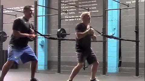 Pallof press variations at First Step Fitness using a FORCEband