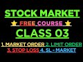 Stock Market Class 03 Free Course