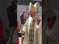 Archbishop of Westminster Poses for Photos with Public After Westminster Cathedral Service