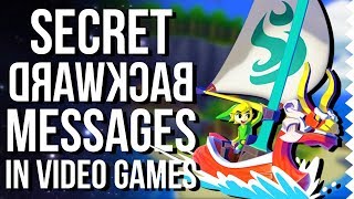 Secret Backward Messages In Video Games! - Easter Egg Hunter
