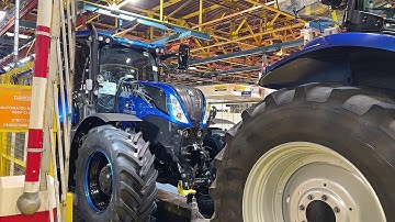 New Holland Tractors Factory Tour – Inside the Production Process!