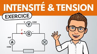 TENSION et INTENSITÉ : comment mesurer ? ✏️ Exercice | Physique-Chimie