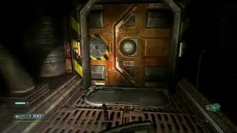 Doom 3 part 12 sub machine gun