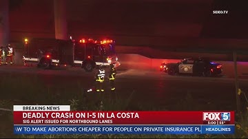At Least 1 Dead In I-5 Crash