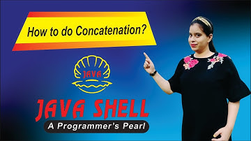 Concatenation in Java | Concatenating strings in Java | String Concatenation | #Concatenation