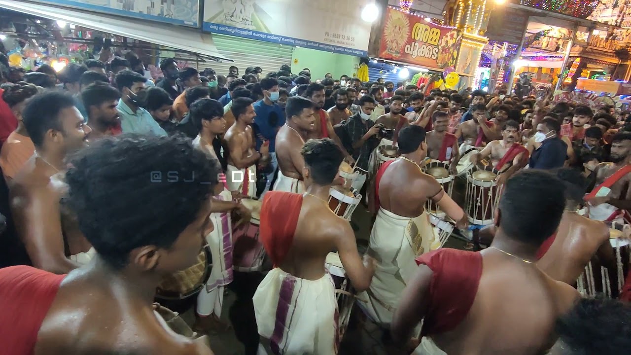 Adipoli Kidilam Chenda Melam Part 8  Attukal Pongala Vibes  SJ eDtz