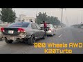 900whp awd k20 turbo civic dyno runs and highway pulls from pakistan 