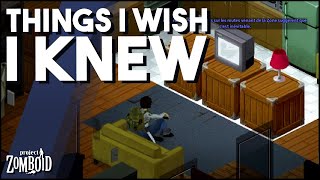 Things I Wish I Knew When I Started Project Zomboid! Tips And Tricks For New Players. screenshot 4