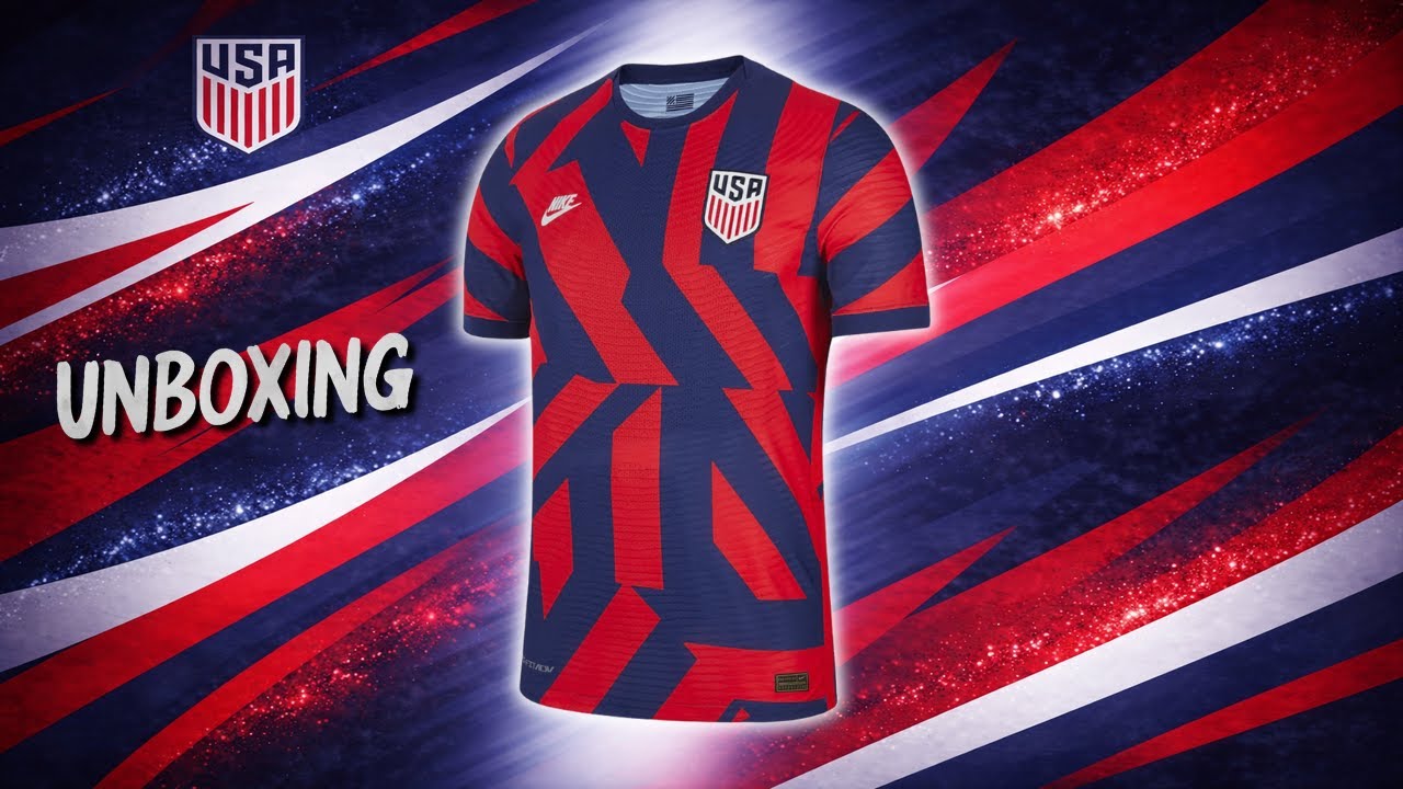 United States jersey AWAY kit 2021/2022 (Dri-Fit ADV) Unboxing & Review / ASMR