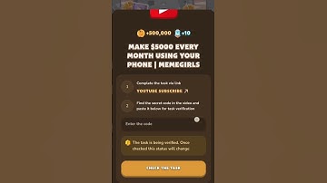 Make $5000 Every Month Using Your Phone | MemeGirls |#telegeram #memefi #shortsvideo