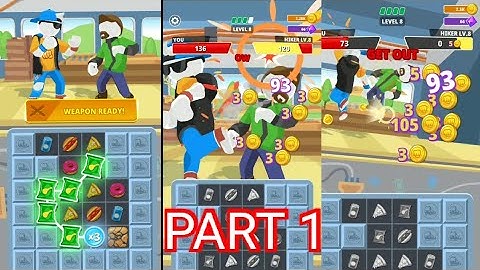 match hit fight walkthrough gameplay | all levels | android, ios mobile | #gameplay