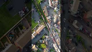 Transport for Wales Class 197 Passing Through Station | Drone Footage