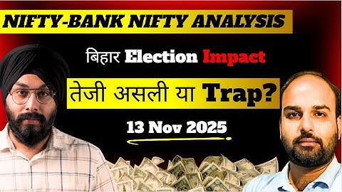 Nifty & Bank Nifty Price Action Analysis For 13 Nov 2025