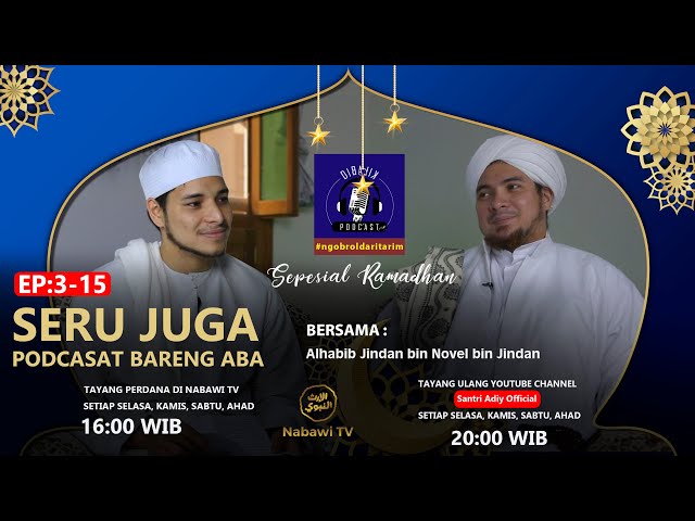 RELASI ANTARA MURID DAN GURU ALHABIB JINDAN NGOBROL DARI RARIM class=