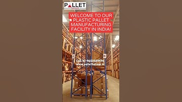 Plastic Pallet Manufacturer in India #Plasticpalletmanufacturer # #plasticpallets 919650589596