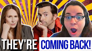 David Tennant and Catherine Tate Returning for the Doctor Who 60th Anniversary!