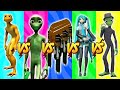 Ievan Polkka vs Me Kemaste vs Minecraft vs Dame tu cosita - El Chombo, Funny Alien Dance