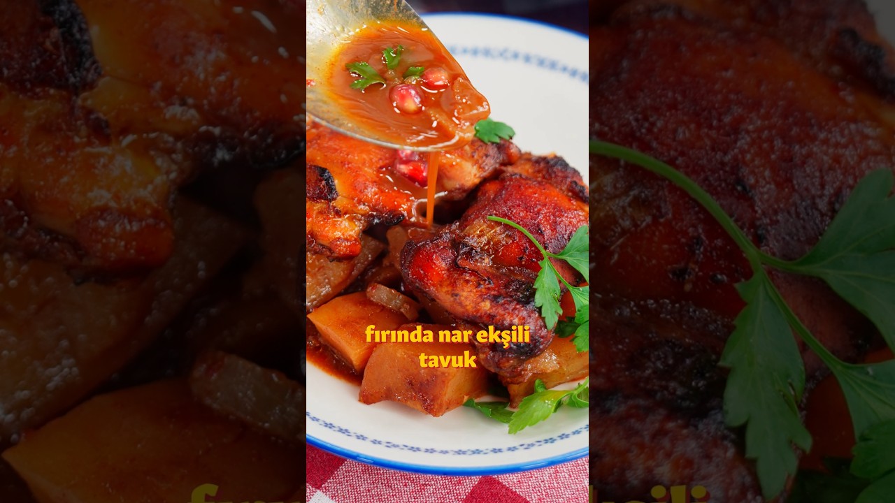 Nar Ekşili 😍 TAVUK & PATATES 🥔🍗 #yemekcom Nar Ekşili 😍 TAVUK & PATATES 🥔🍗 #yemekcom