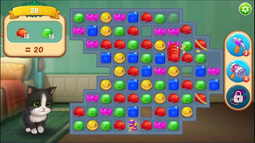 Kitten Match Level 28 - NO BOOSTERS 🐱 | SKILLGAMING ✔️