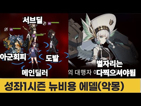 에픽세븐 뉴비용 성좌의 시험 에델 악몽