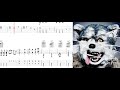 Man with a mission - higher (lead guitar tab)