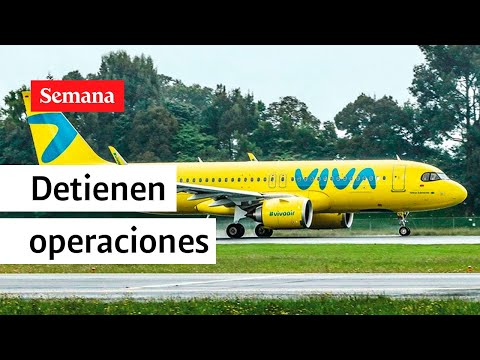 La aerolínea Viva Air detiene operación aérea.| Semana Videos