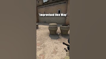 Dust 2 One Way Smokes be Like XD