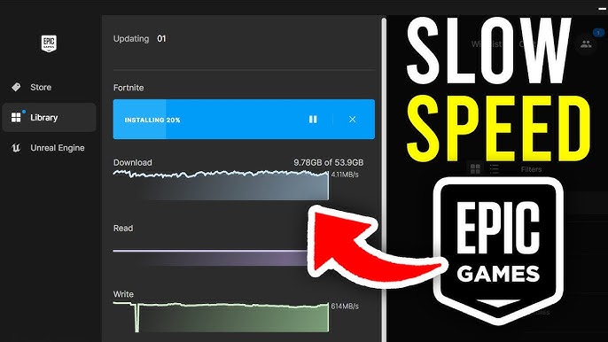 How To Fix Slow Download Speed on Epic Games Launcher 