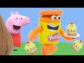 Peppa Pig Official Channel | Peppa Pig's Funny Prank | Play-Doh Show Stop Motion