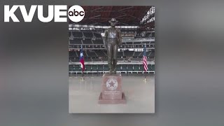 Texas congressman urges controversial statue to be removed from Globe Life Field