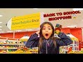 AVA GOES BACK TO SCHOOL SHOPPING FOR FIRST GRADE!!!