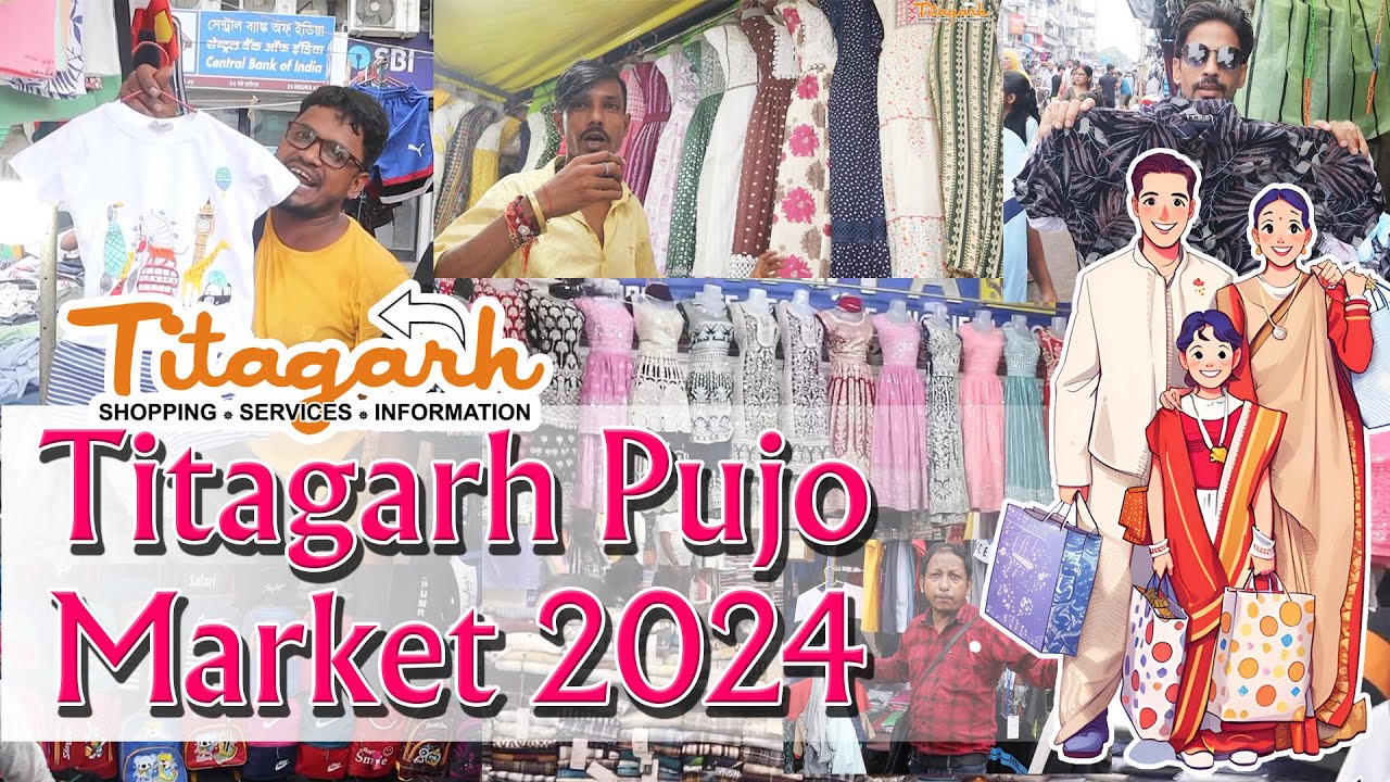 Titagarh Pujo Sunday Market 2024  | Titagarh App | Titagarh Market