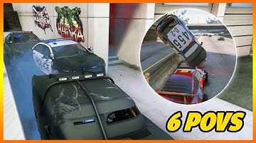 HYDRA x MANDEM Meth Run Make Cops Surrender (multiple pov) | Nopixel GTA RP