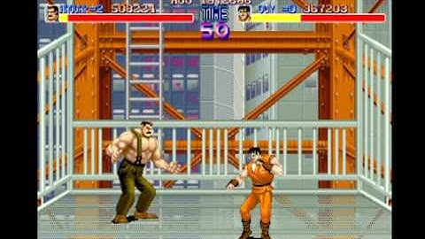 Final Fight - Stage 4 (2-player with Joe) (4/3/10) (Capcom Classics Collection, PS2)