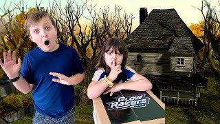 SNEAKING into the MONSTER HOUSE to get OUR PACKAGE!