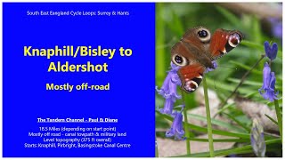 CYCLE SURREY: Bisley/Knaphill to Aldershot (minimal road)