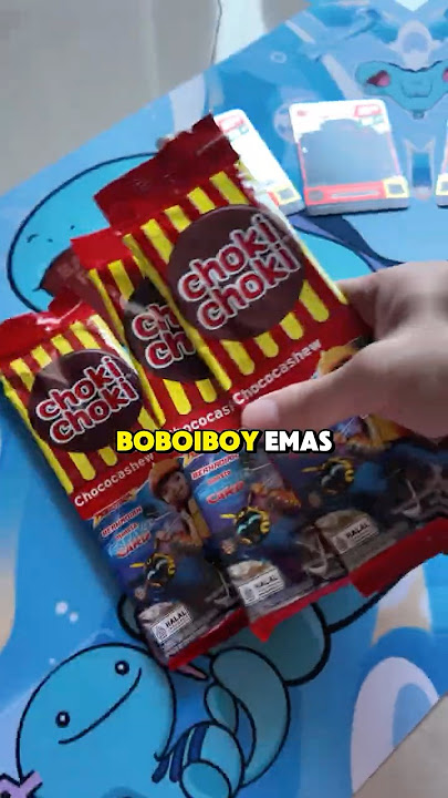 BERBURU KARTU BOBOIBOY EMAS CHOKI-CHOKI