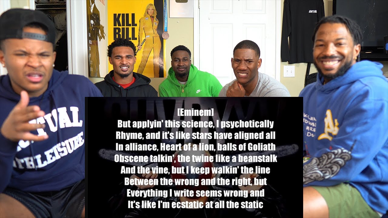 Eminem - Psychopath Killer ft. Slaughterhouse & Yelawolf (REACTION)