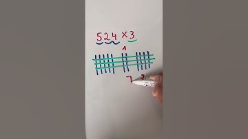 La multiplication chinoise ! #shorts #maths #mathématiques #college #lycée #école #multiplication