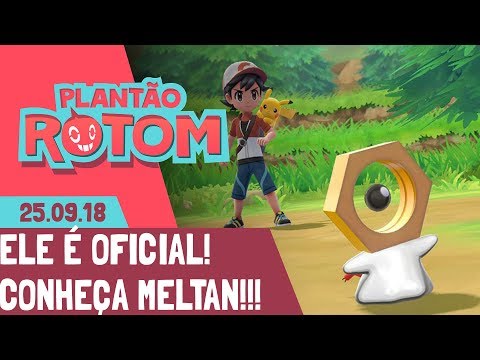 Vídeo: O Novo Pokémon é Mítico, Chamado Meltan