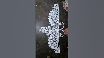 Traditional new deasine alpona #alpona #rangoli