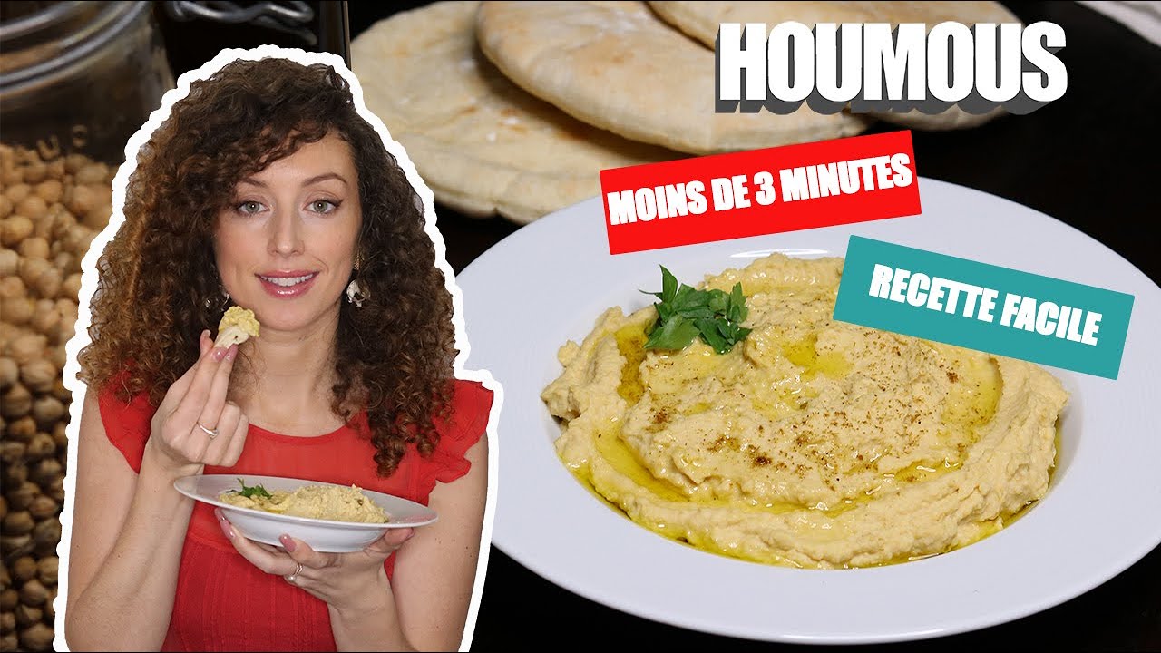 Comment faire du HOUMOUS - purée de pois chiche (recette libanaise)