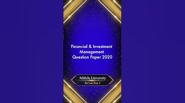 #lnmu #mithilauniversity #mithilacommerceacademy #lnmu_bcom_part3_question_paper