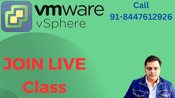 VMware vSphere Virtual Machine Configuration Live Class Step by Step guide ! VMware Training