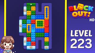 Block Out Level 223 Solution Walkthrough