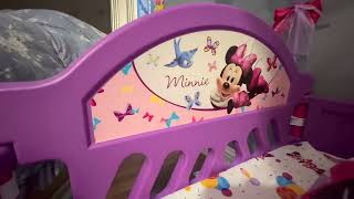 Review Delta Children Minnie Mouse Canopy Toddler Bed