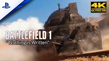 Battlefield 1 (PS5) - "Nothing is Written" + Epilogue Gameplay Walkthrough - (4K 60FPS)
